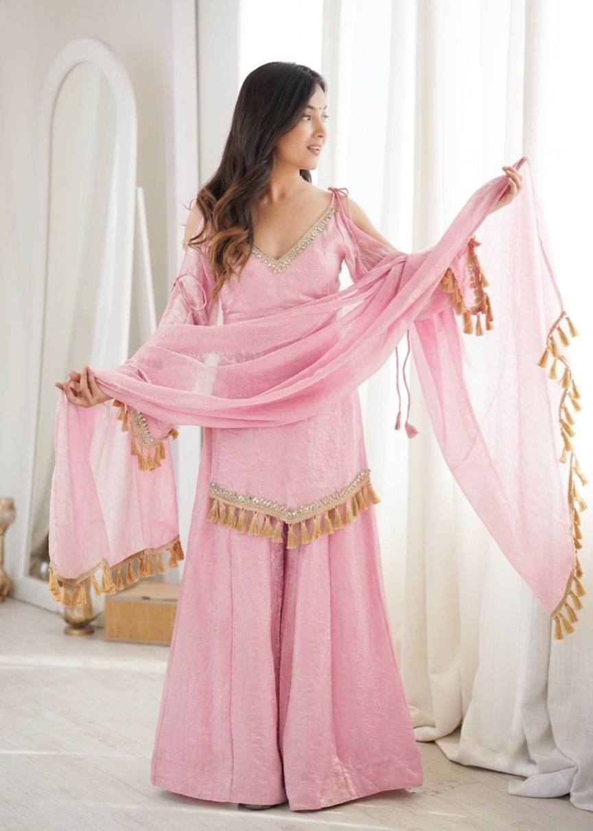 Vastika Doremon Crush Designer Three Piece Set