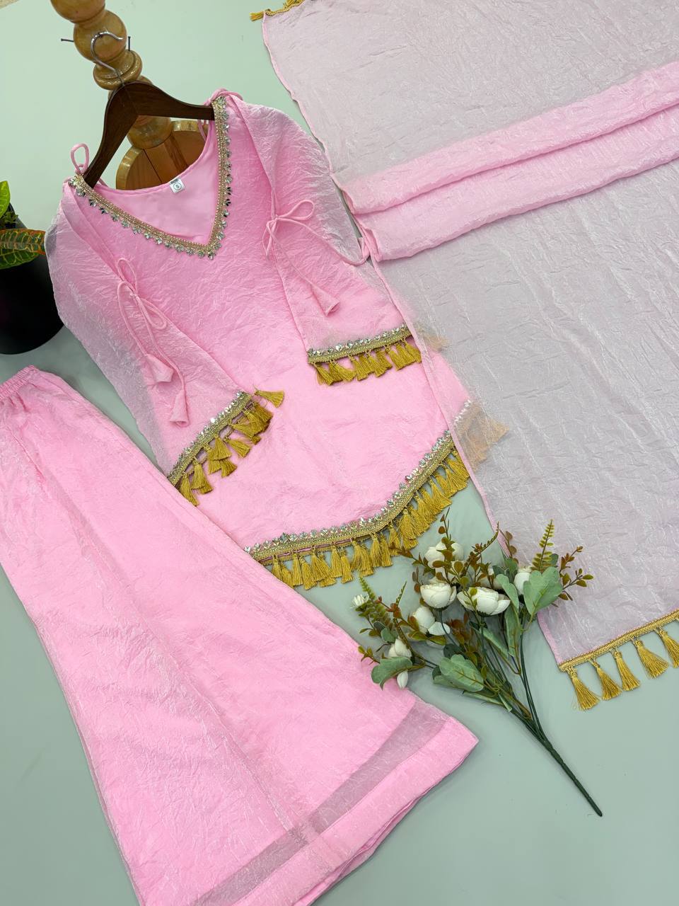 Vastika Doremon Crush Designer Three Piece Set