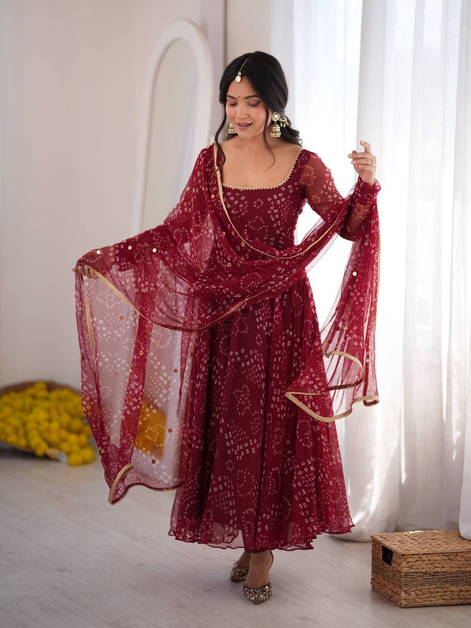 VASTIKA Presenting New Designer Collection In Faux Georgette With Dupatta Set Fully Stitched Ready To Wear