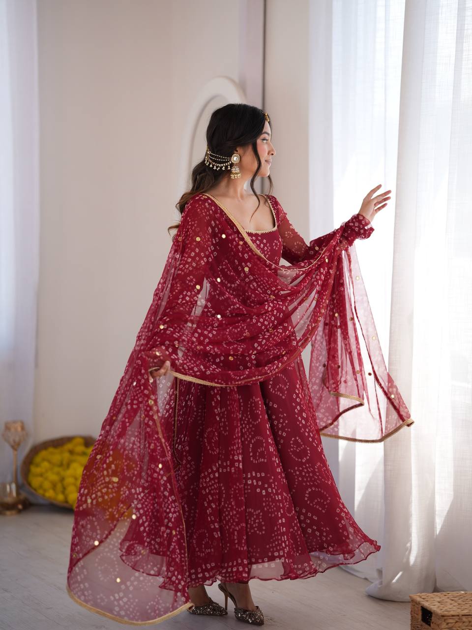VASTIKA Presenting New Designer Collection In Faux Georgette With Dupatta Set Fully Stitched Ready To Wear